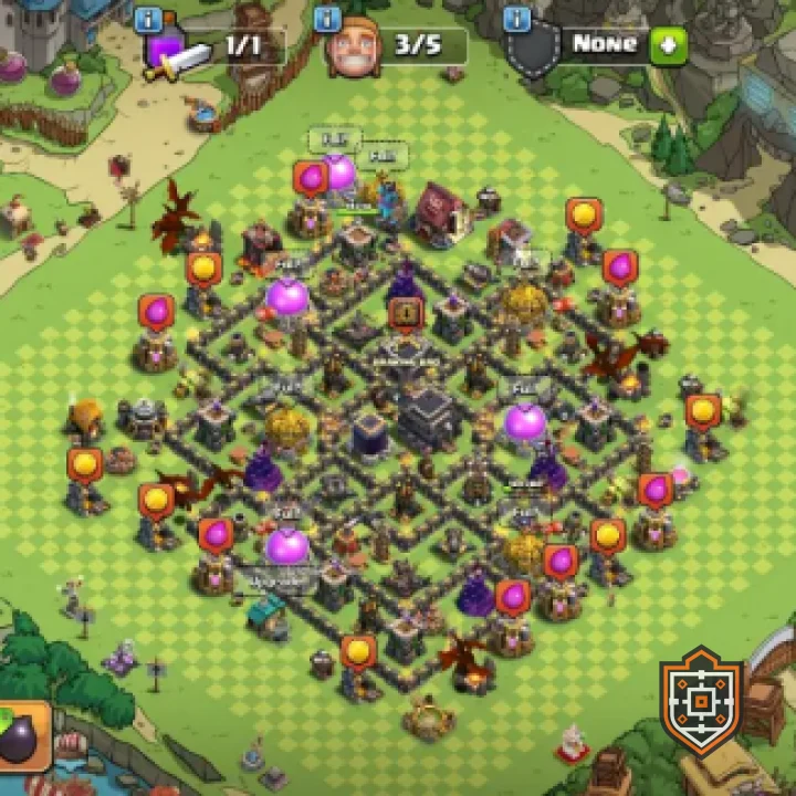 Home Village · Level 9 · War · Hybrid