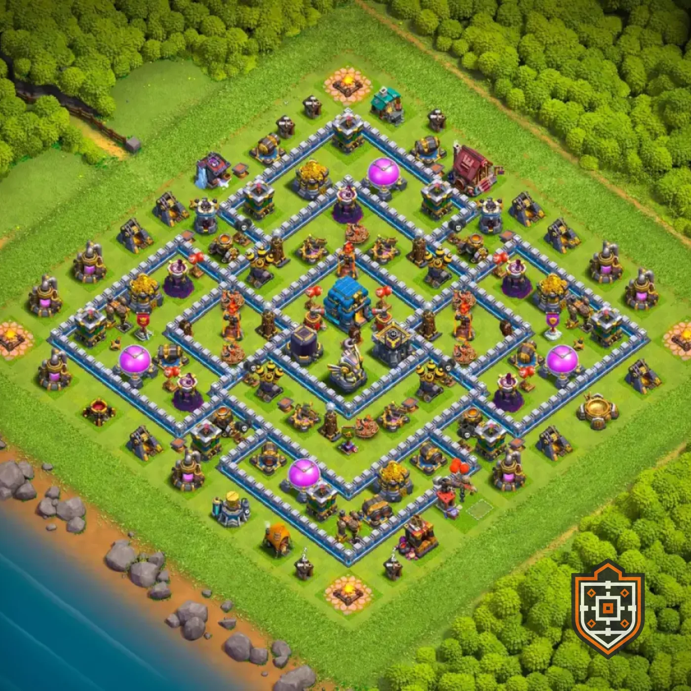 Home Village · Level 12 · Trophy · Anti 2-Star