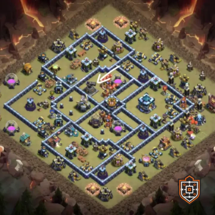 War Base · Level 13 · War · Anti 3-Star