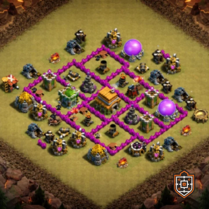 War Base · Level 6 · War · Anti 3-Star
