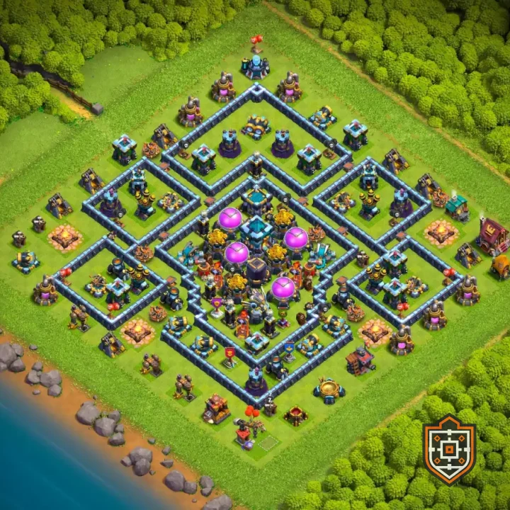 War Base · Level 13 · Farming · Anti 3-Star
