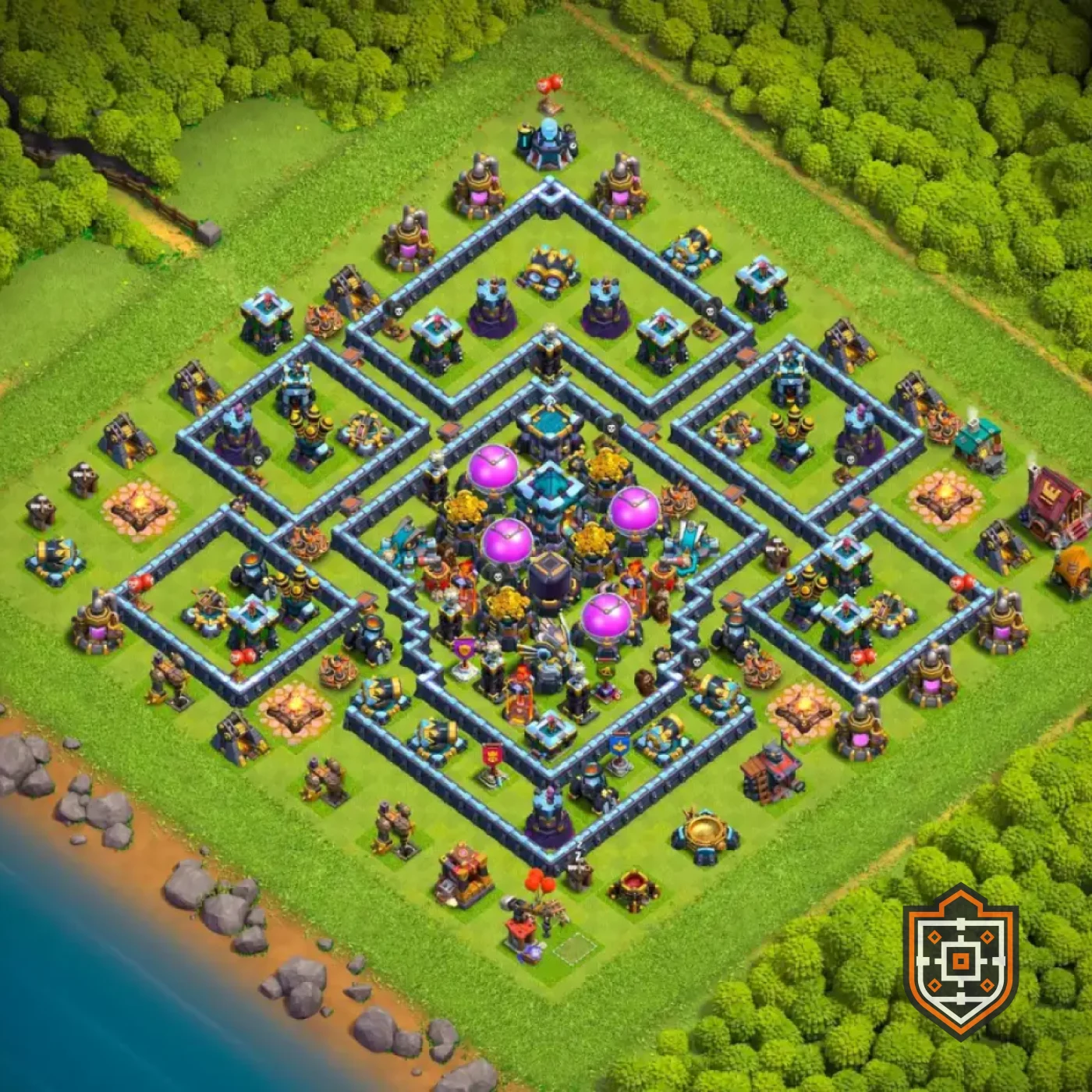 War Base · Level 13 · Farming · Anti 3-Star